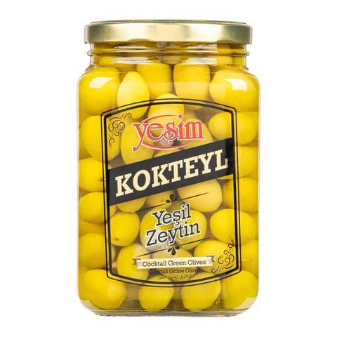 Yeşil Zeytin Kokteyl 900GR 231-260 L