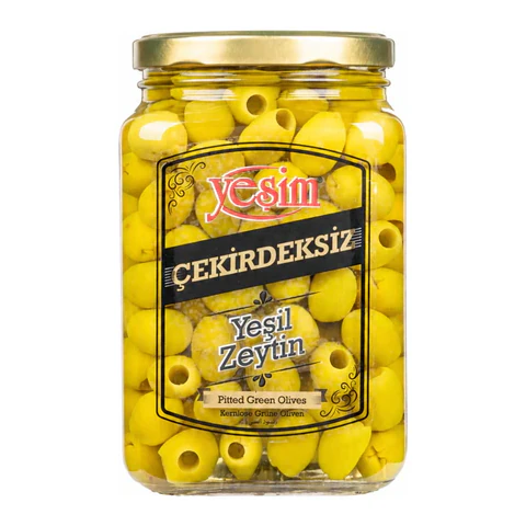 Yeşil Zeytin Çekirdeksiz 750GR 231-260 L