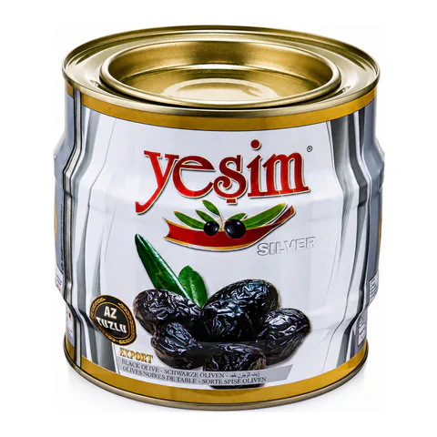 Gemlik Siyah Zeytin Az Tuzlu 1500GR 261-320 M-S
