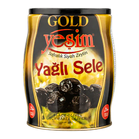 Gemlik Siyah Zeytin Gold Sele 800GR 261-320 M-S