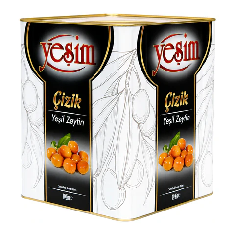 Yeşil Zeytin Edremit Çizik 10KG