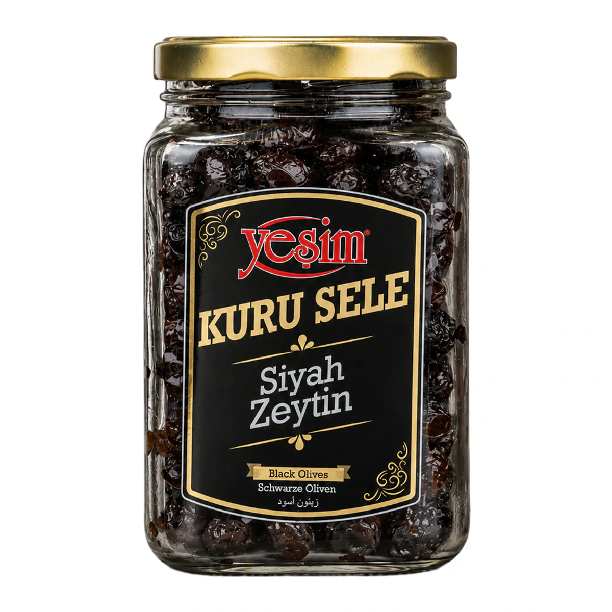 Gemlik Siyah Zeytin Kuru Sele 850GR 351-410 2XS-3XS