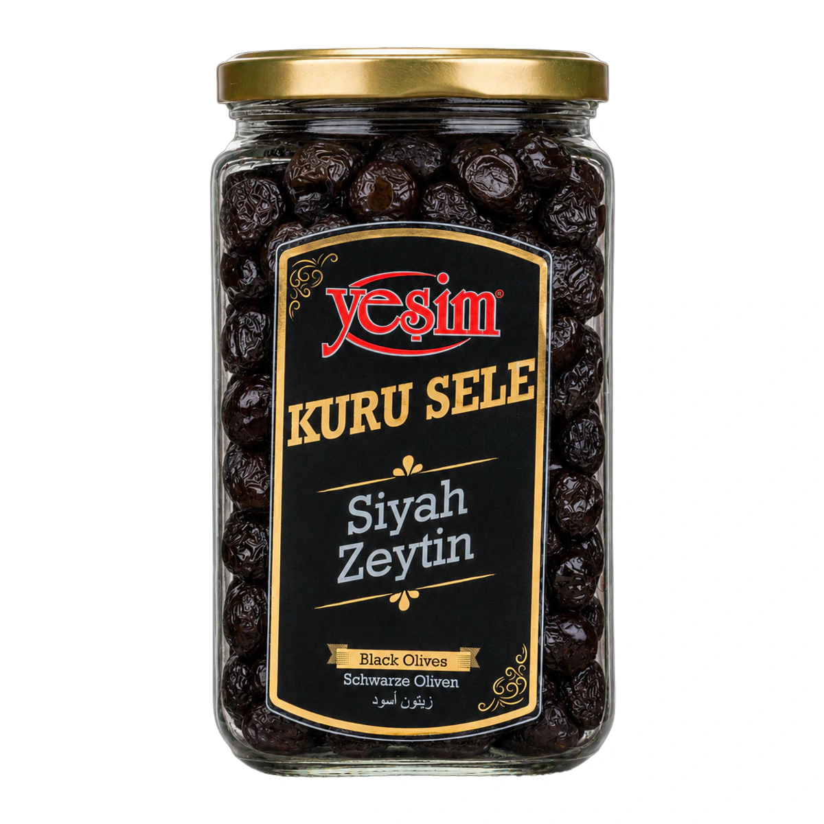 Gemlik Siyah Zeytin Kuru Sele 450GR 351-410 2XS-3XS