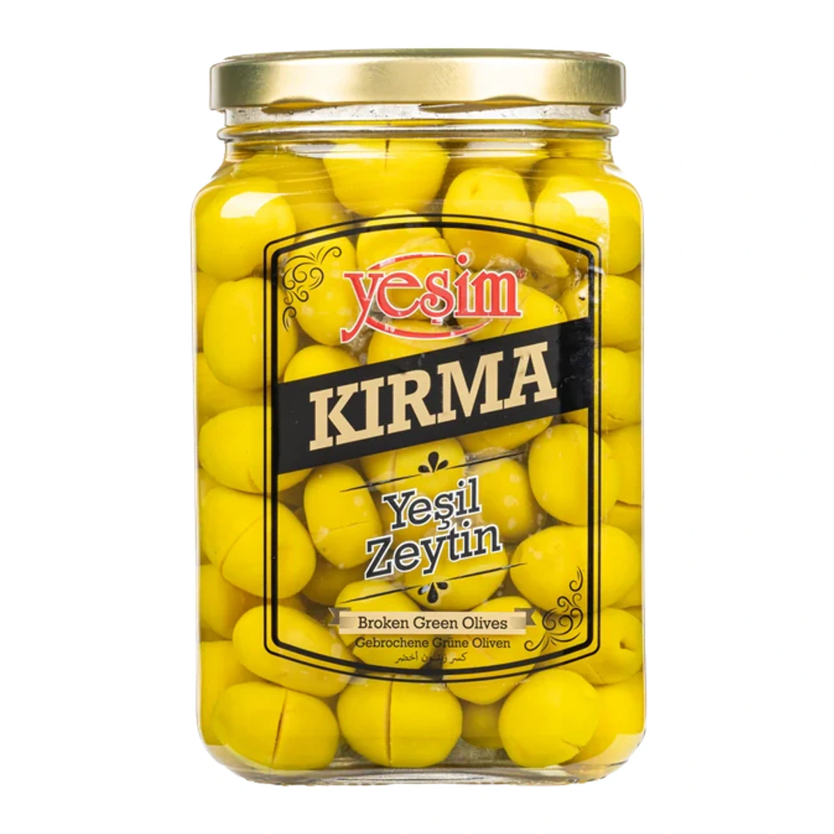 Yeşil Zeytin Kırma 900GR 231-260 L