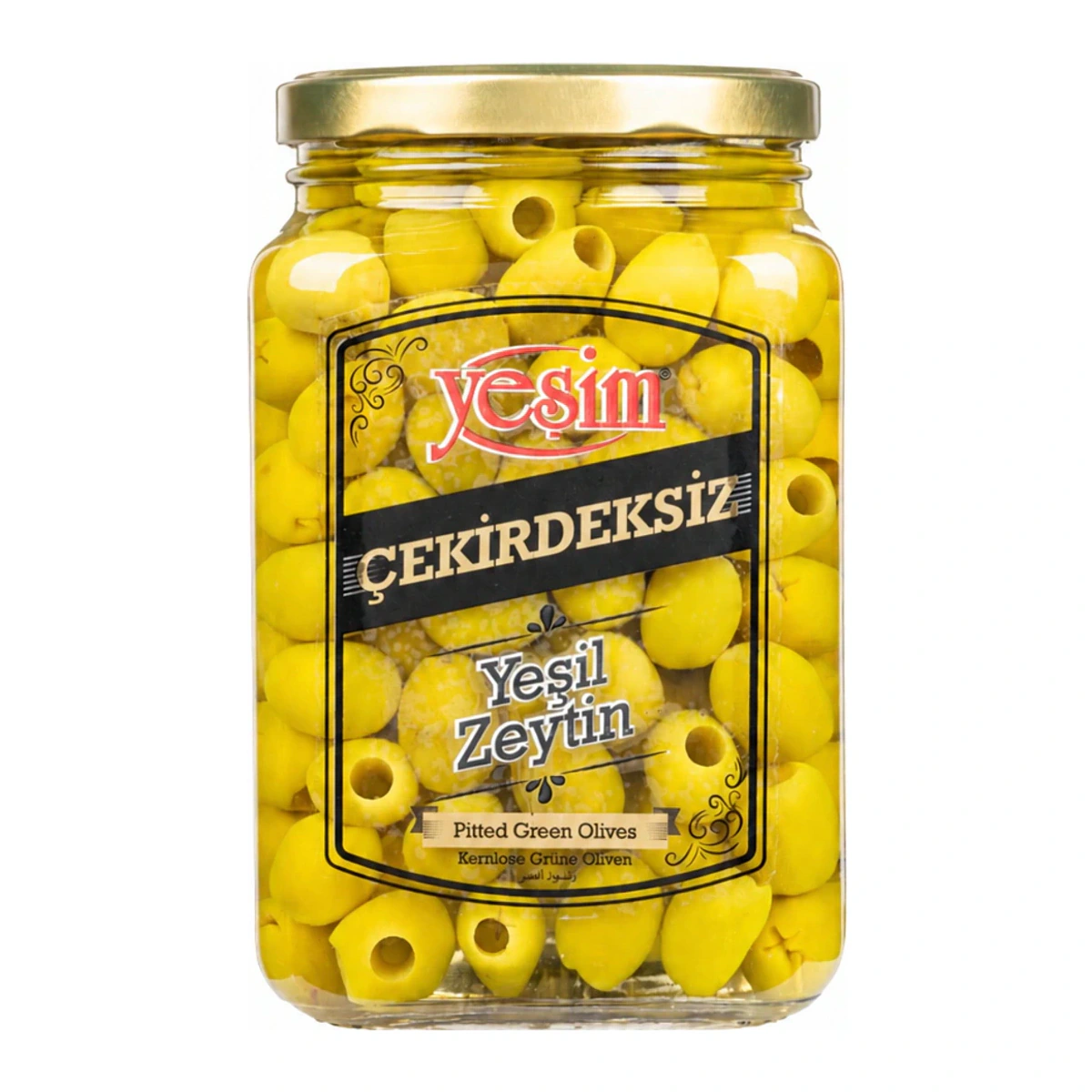 Yeşil Zeytin Çekirdeksiz 750GR 231-260 L