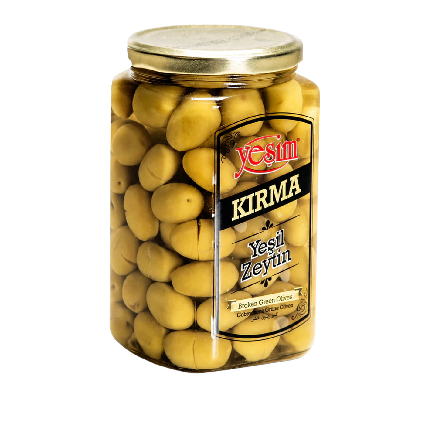 Yeşil Zeytin Kırma 400GR 231-260 L