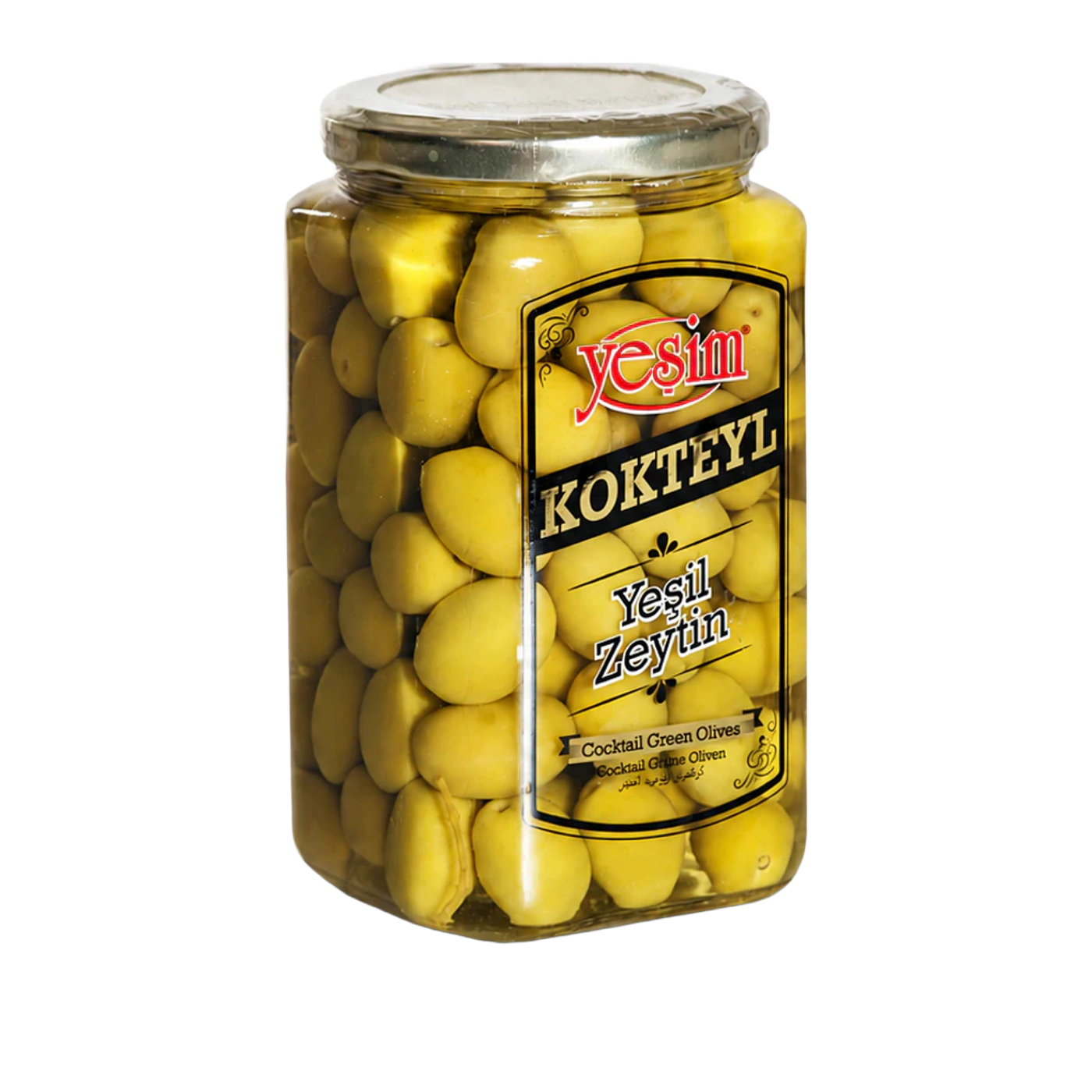 Yeşil Zeytin Kokteyl 400GR 231-260 L