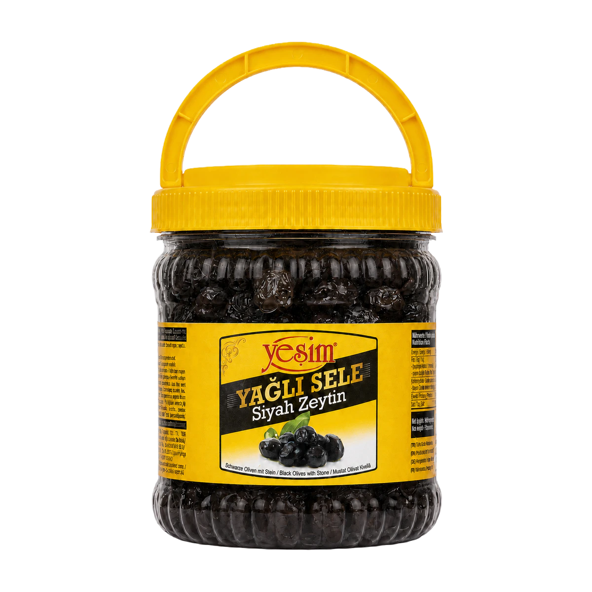 Gemlik Siyah Zeytin PET 700GR 381-460 3XS-4XS