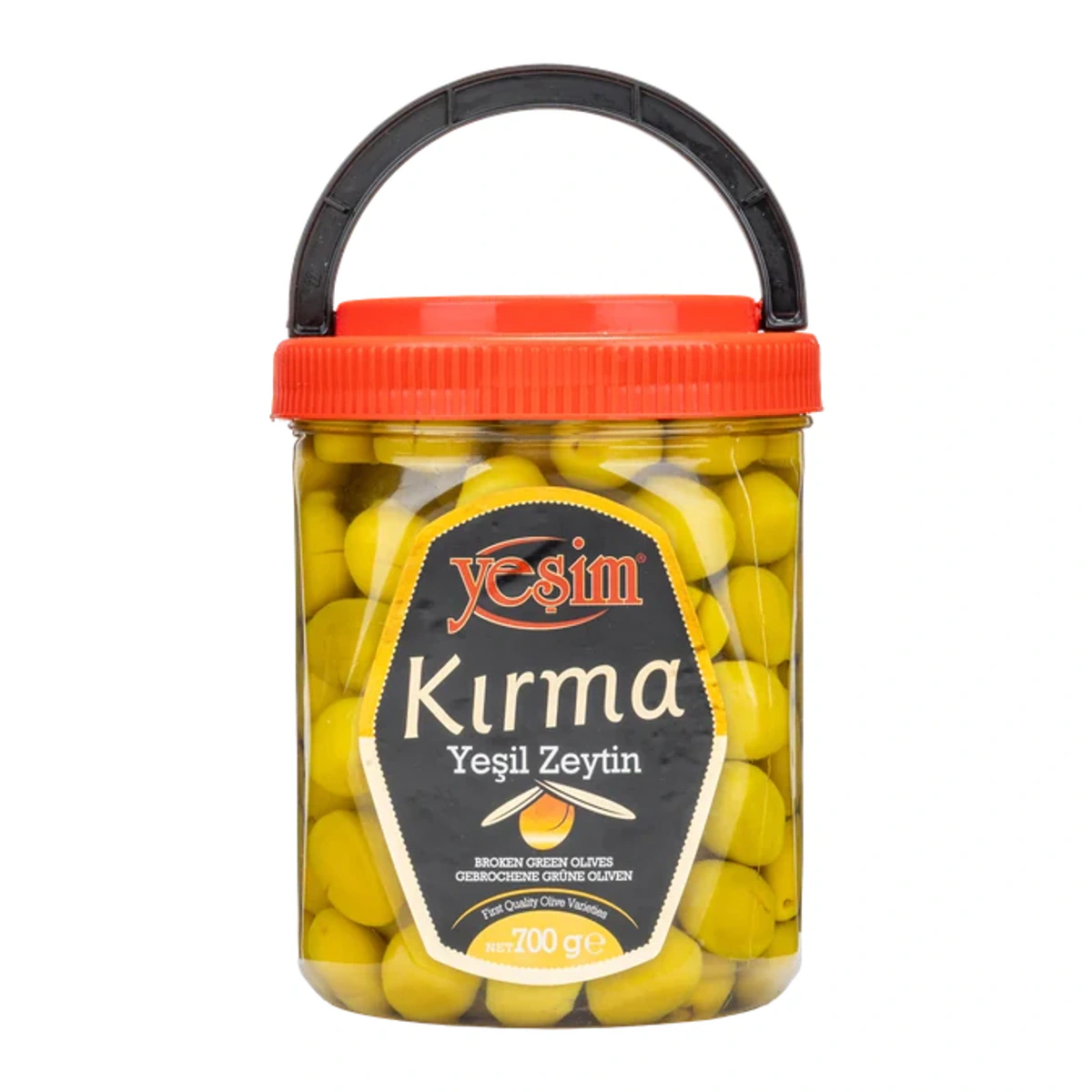 Yeşil Zeytin Kırma PET 700GR 231-260 L