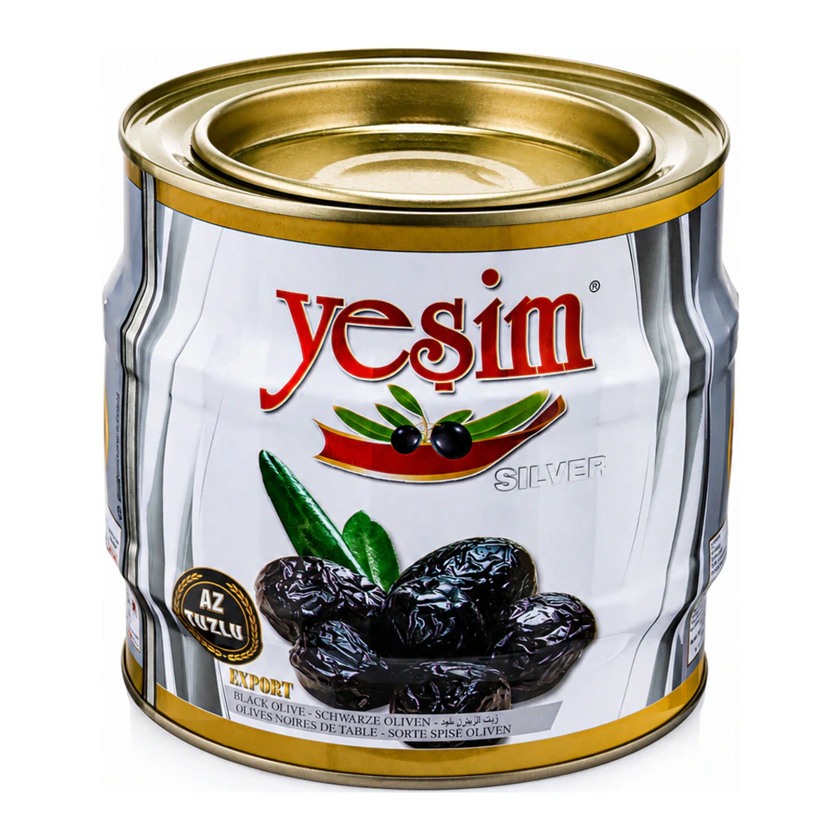 Gemlik Siyah Zeytin Az Tuzlu 1500GR 261-320 M-S
