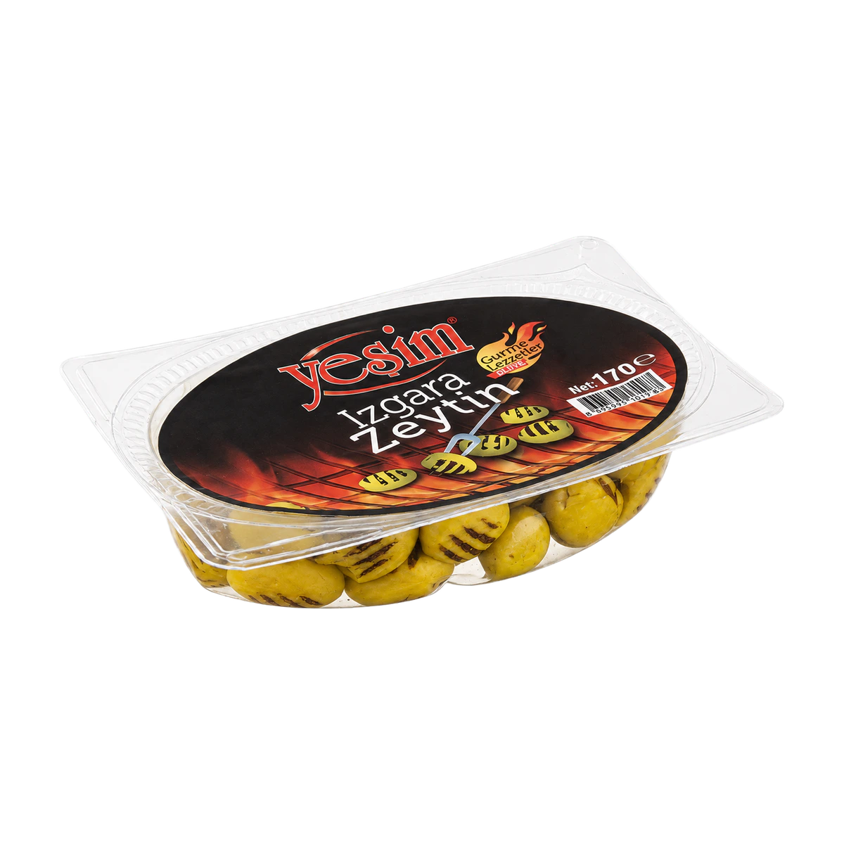 Yeşil Zeytin Izgara Yağlı 170GR 231-260 L