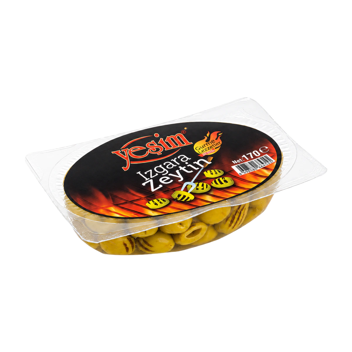 Yeşil Zeytin Izgara Yağlı Soslu 170GR 231-260 L