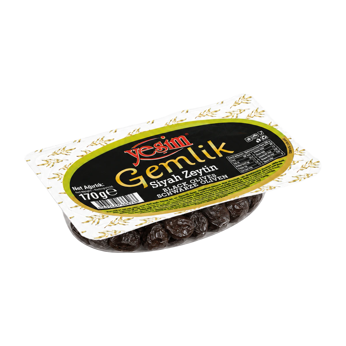 Gemlik Siyah Zeytin 170GR 291-350 S-XS